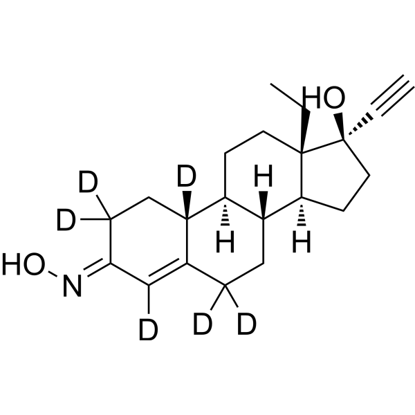 Norgestimate metabolite norelgestromin-d6 1263184-13-9